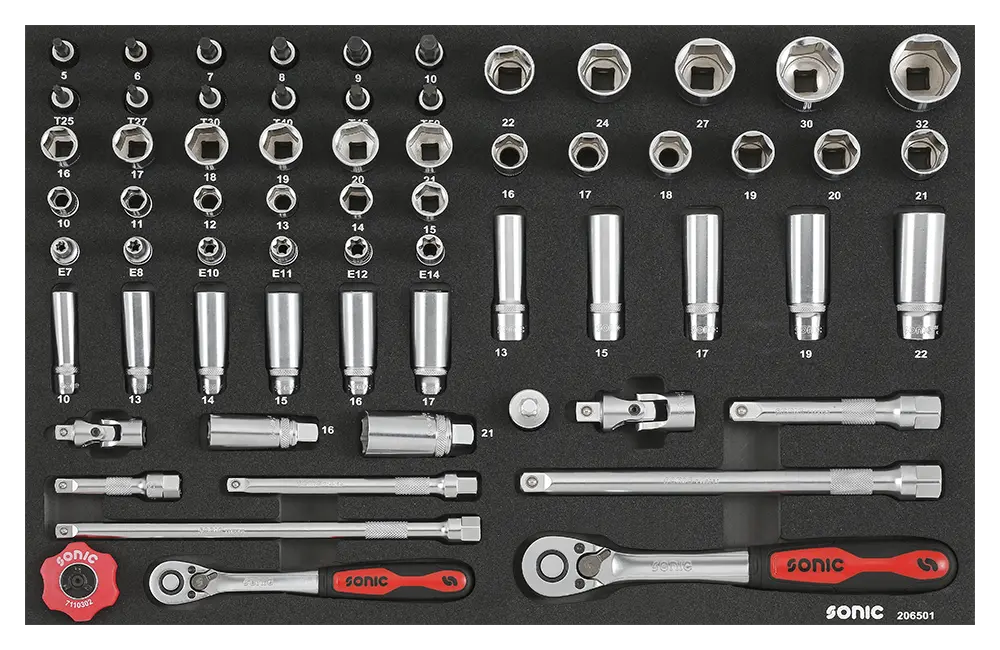 NEXT S7 toolbox 144-pcs - Sonic Equipment